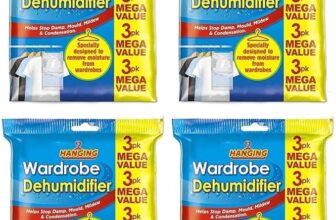 12 pack Wardrobe Damp Hangers £8.60