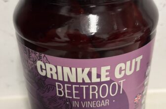 Asda Crinkle Cut Beetroot 36p