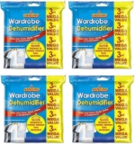 12 pack Wardrobe Damp Hangers £8.60