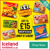 Iceland £1 0r  less  Offers